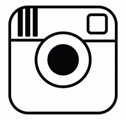 Instagram Logo Png Transparent Background Black And White ...