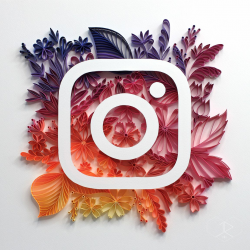 INSTAGRAM LOGO, 3/8\