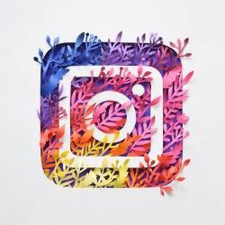 Paper Instagram Logo on Behance
