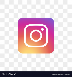 Instagram social media icon design template