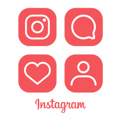 Instagram Logo Icon, Red Instagram Icon, Ig Icon, Instagram ...