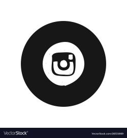 Instagram logo icon simple car sign