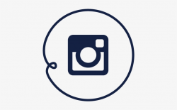 Drawn Symbol Instagram - Instagram Logo Blue Vector ...