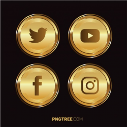 Social Media Golden Bundle Set Prime, Social, Social Media ...