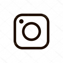 Stock Illustration New Instagram Logo Black Color | CreateMePink