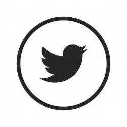 Black And White Twitter Icon in 2019 | Twitter icon png ...