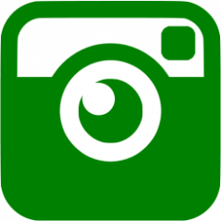 Green instagram 6 icon - Free green social icons