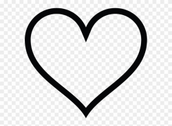 Heart-shaped Clipart Instagram - Heart Sign Icon Transparent ...