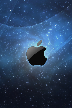 Free download Galaxy Apple Logo iPhone Wallpaper [640x960 ...