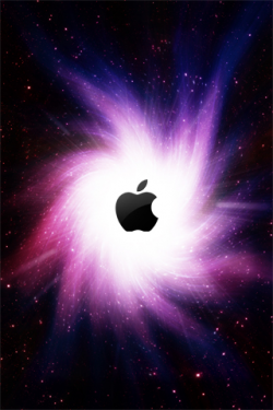 Galaxy Logo Wallpaper for iPhone – The Apple News