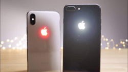 iPhone X and iPhone 8 Mod Brings Glowing Apple Logo