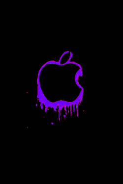Purple Apple Logo - LogoDix