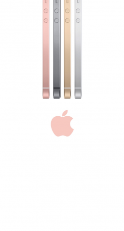 Smartphone Apple logo Rose Gold | wallpaper.sc iPhone8