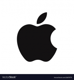 Apple logo icon iphone sign