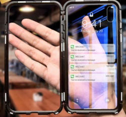 Transparent Magnetic Mobile Case for Iphone