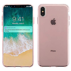 Amazon.com: Glossy Transparent Rose Gold Candy Skin Cover ...