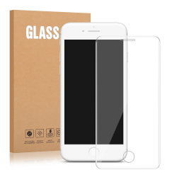 iPhone 8, 7, 6S, 6 Tempered Glass - Dtdepth Full Coverage Full Adhesive  Full Transparent Glass Screen Protector Case Friendly with Transparent  Curved ...