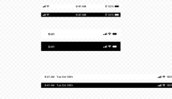 iOS Status Bar | Ios design guidelines, Ios design, Design ...