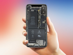 Download iPhone X Transparent Wallpaper showing all Hardware ...