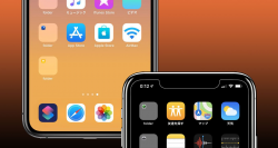 iPhone X Minimalistic Wallpapers With Transparent Dock And ...