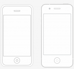 Ios Wireframe Iphone Graffletopia - Iphone PNG Image ...