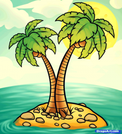Palm Tree Drawing clipart - Drawing, Island, Cartoon ...