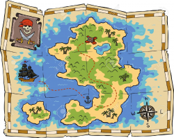Treasure map treasure island clipart clipartfest 2 ...
