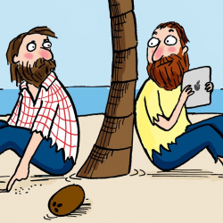 Stranded island clipart - Clip Art Library