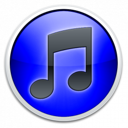 iTunes 10 Blue Icon - iTunes 10 Icons - SoftIcons.com