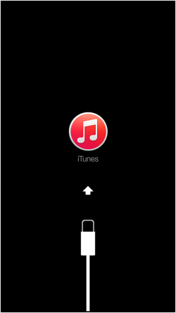 red itunes logo mean during restore? - Apple Community