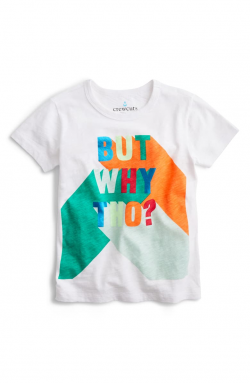 crewcuts by J.Crew But Why Tho? T-Shirt (Toddler Boys ...