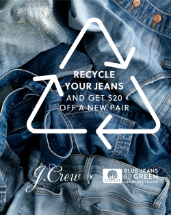 Meet the New J.Crew Jeans