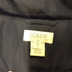 SALEJ.Crew factory quilted puffer vest. New,no tag