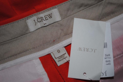 J.Crew Orange XS New Tags Cotton Summer 5\