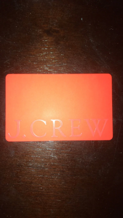 $100 J Crew Gift Card for $70