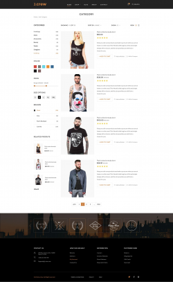 Jcrew - Multipurpose Ecommerce PSD template #Multipurpose ...