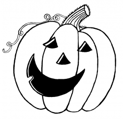 Jack O Lantern Outline Clipart - ClipartFest - Coloring Home