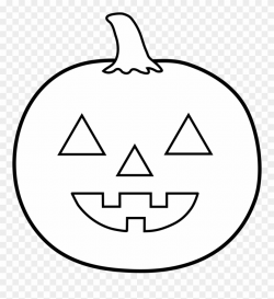 Jack O Lantern Black And White Jack Lantern Clipart - Black ...