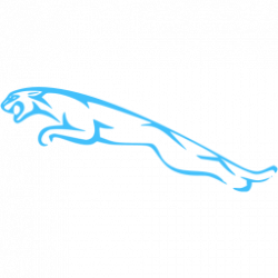 Caribbean blue jaguar icon - Free caribbean blue car logo icons