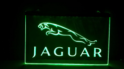 US $10.4 |jaguar logo 2 size new beer bar pub club 3d signs led neon light  sign home decor crafts-in Plaques & Signs from Home & Garden on AliExpress