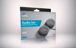 Cardo add retrofit JBL speakers for Bluetooth headsets