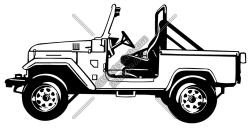 jeep Clipart and Vectorart: Vehicles - Off Road/ATV Vectorart and ...