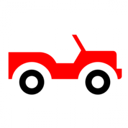 Red Jeep Clip Art at Clker.com - vector clip art online, royalty ...