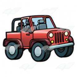 Red Jeep