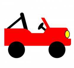 Red Jeep Clip Art at Clker.com - vector clip art online, royalty ...