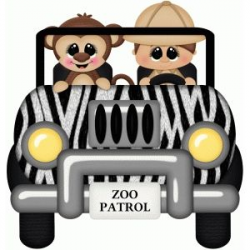 Silhouette Design Store - View Design #79966: zoo patrol jeep | Zoo ...