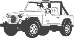 Jeep PNG Black And White Transparent Jeep Black And White.PNG Images ...