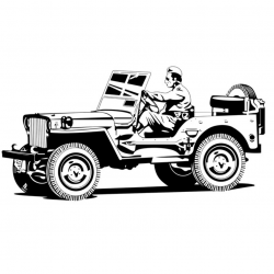 Military Jeep battle war graphics design SVG DXF EPS Png Cdr Ai Pdf Vector  Art Clipart instant download Digital Cut Print Files Shirt Vinyl