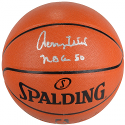 Autographed Los Angeles Lakers Jerry West Fanatics Authentic Indoor/Outdoor  Basketball with \