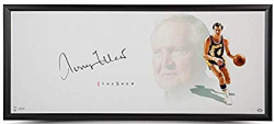 Jerry West Autograph 20X46 Framed The Logo Photo The Show ...